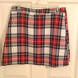 Asos plaid mini skirt